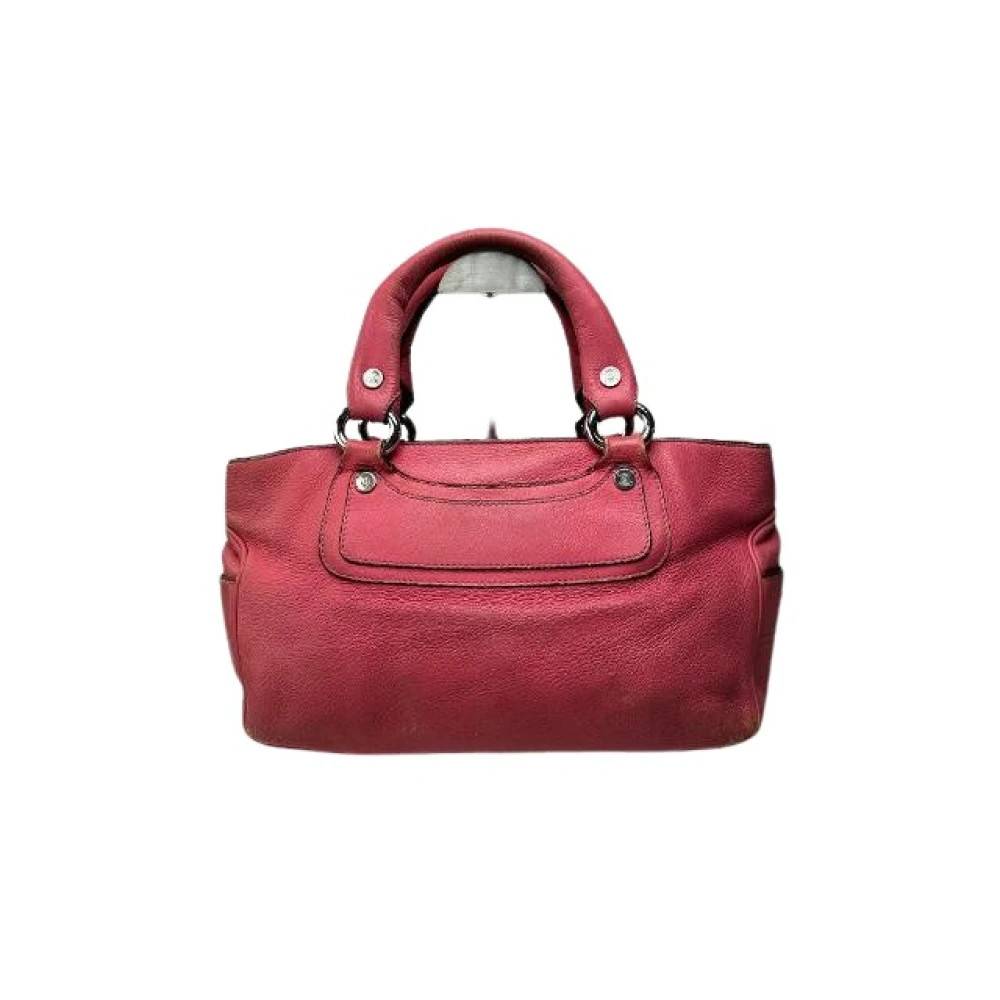 Celine Vintage Pre-owned Vintage Håndtaske - Vintage - Dame - Lyserød - ONE SIZE - Læder