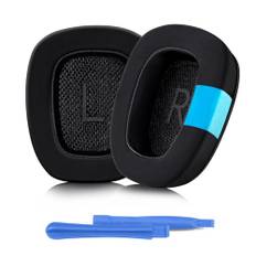ELZO Kühlgel Ersatzpolster Ersatz Ohrpolster für Logitech G35 G930 G933 G933S G935 G633 G633S G635 G533 G430 G431 G432 G433 Gaming Headset, Ersatz Ohrpolster für G332 G230 G231 G233