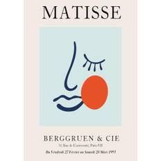 Henri Matisse Red Cheek A4 plakat
