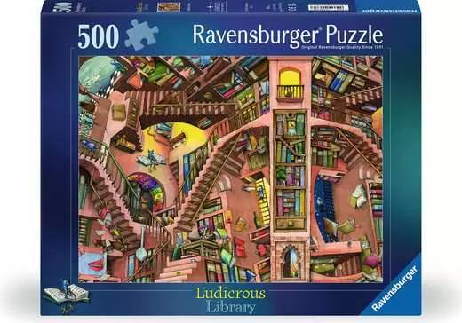 Ravensburger 12000681 puslespil 500 stk Kunst
