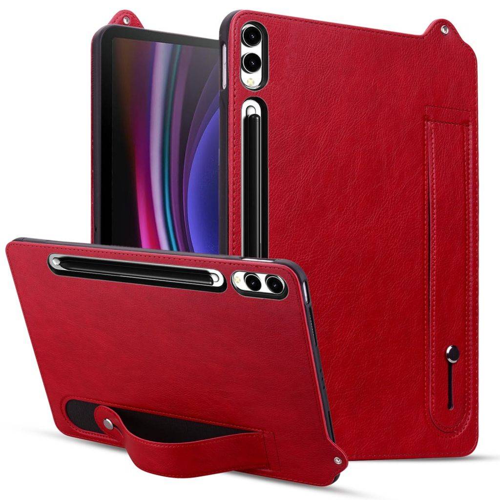 Samsung Galaxy Tab S11 Ultra osv. Cover med stativ - Rød