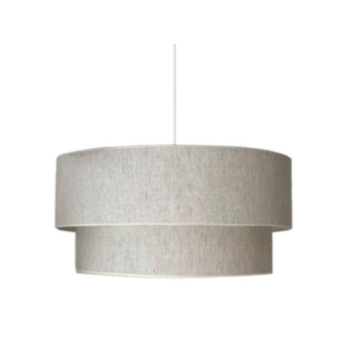 Balie Balie Loftlampe 2 lag - Budapest / Grå / Ø70 / Med bund
