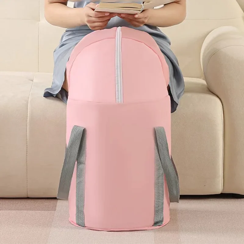 Foldable Insulated Portable Foot Bath Tub - Collapsible Foot Soaking Bucket for Home Spa Foot Care