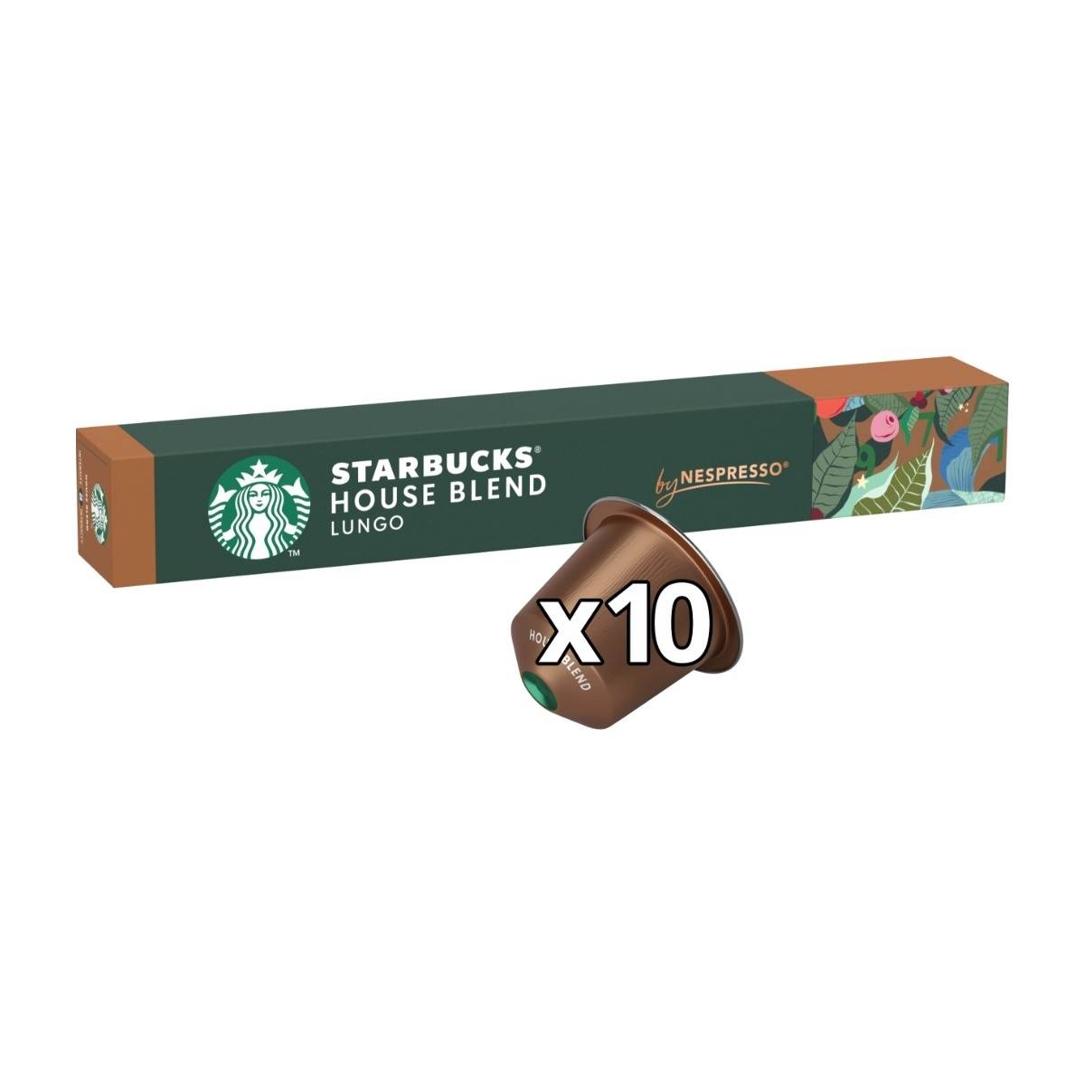 Starbucks House Blend kaffekapsler By nespresso.