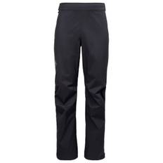 Black Diamond - Fineline Stretch FZ Pants - Regnbukser str. M - Regular sort/grå