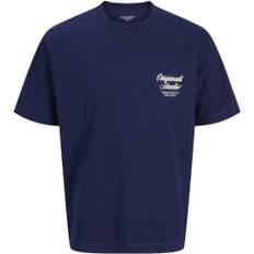 Jack & Jones Jornorrebro Typo TEE SS Crew Neck N Herr Kortärmade Stl. XL - Från Magasin - Ocean Cavern (XL)