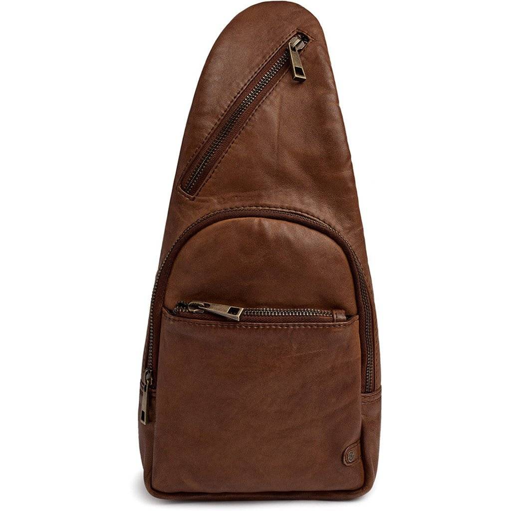 Unik aflang bumbag i blødt skind / 11304 - Chesterfield - Onesize