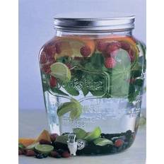 Vand, lemonade, most og saftdispenser af glas med tappehane, Yorkshire, 8 liter