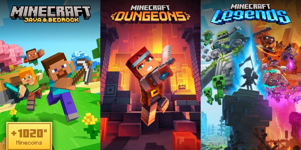 Minecraft Triple Bundle (Xbox One) - Standard