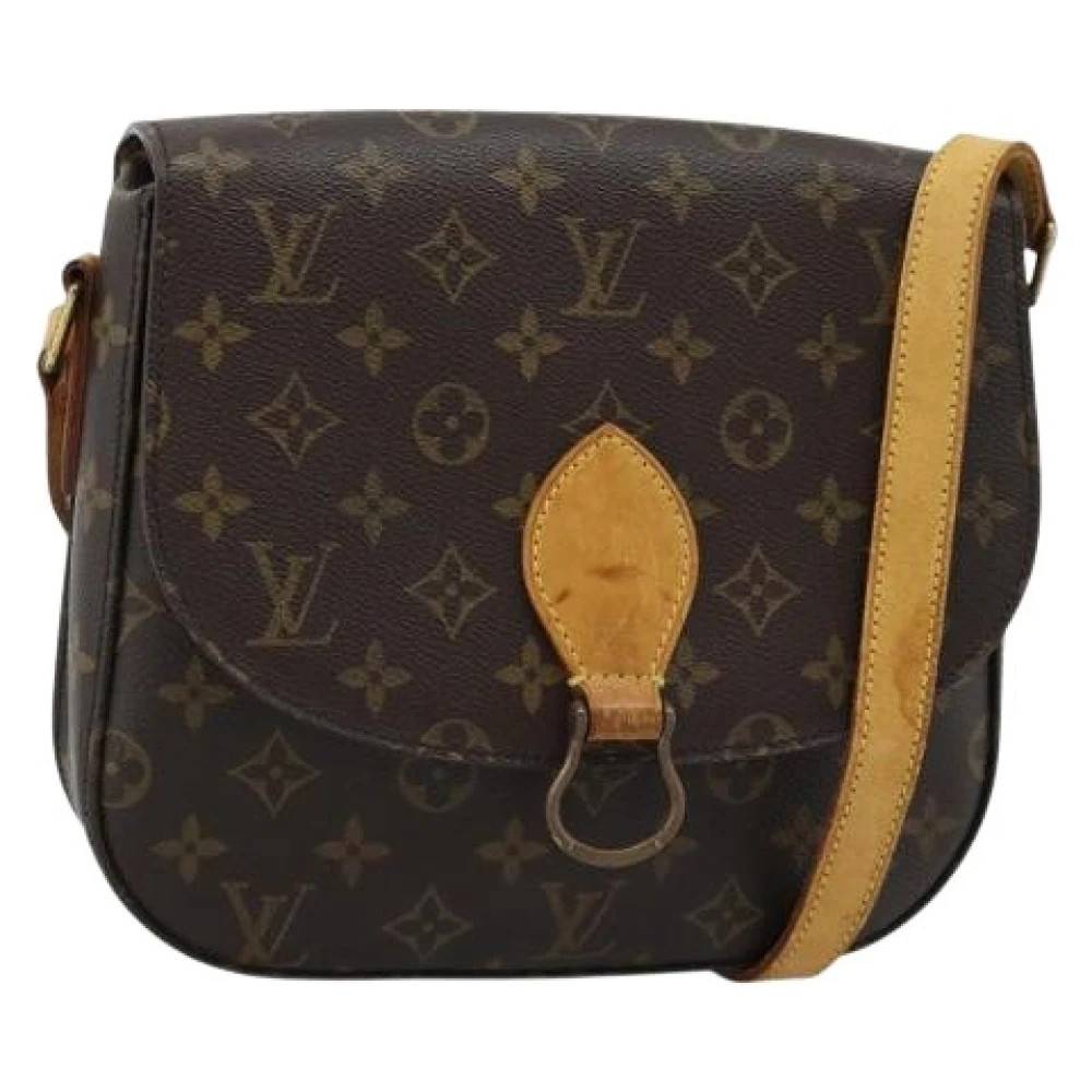Louis Vuitton Vintage - Pre-owned Saint Cloud Axelremsväska Vintage - Dam - ONE Size - Läder