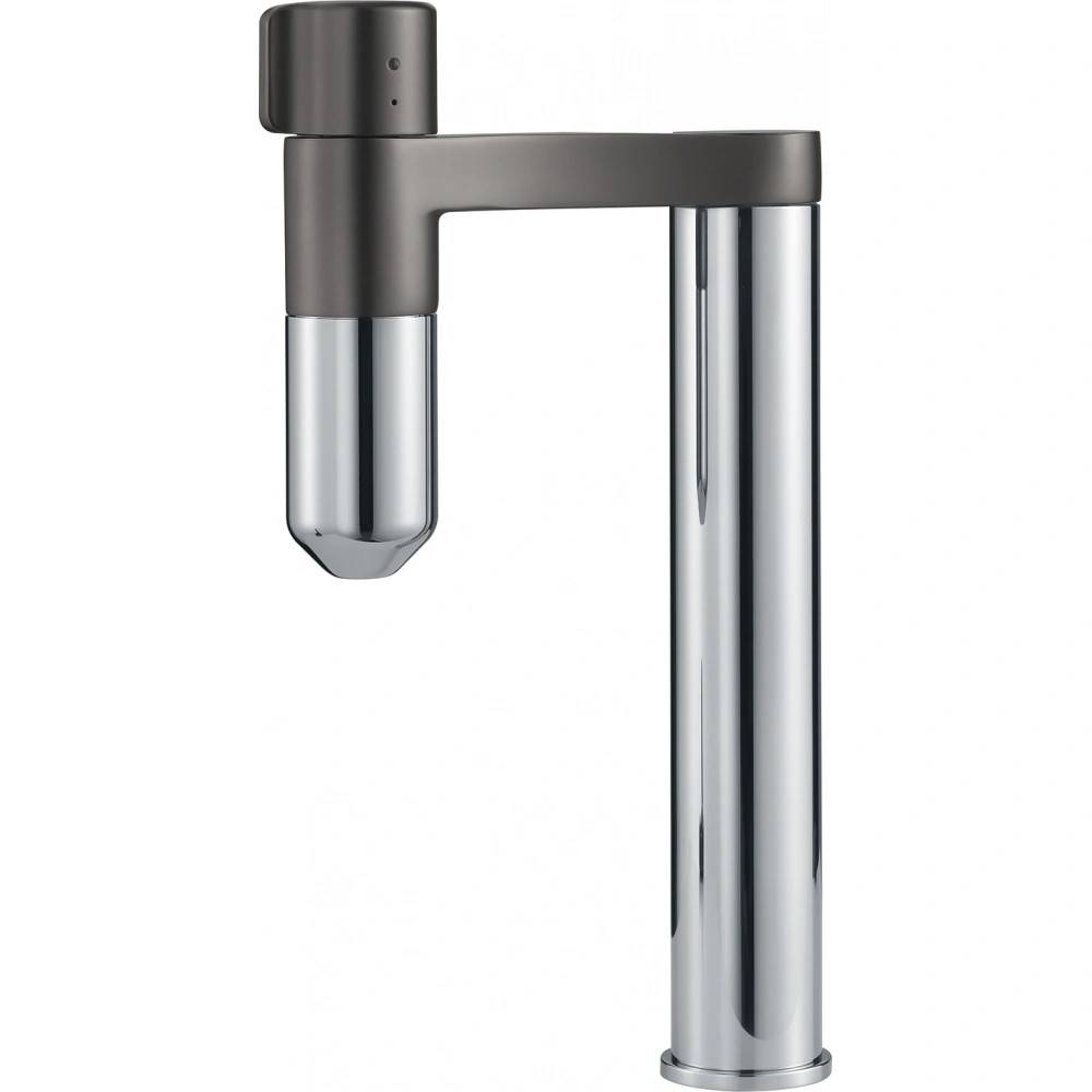 Vital S Köksblandare Mässing Silver Krom med Gun Metal