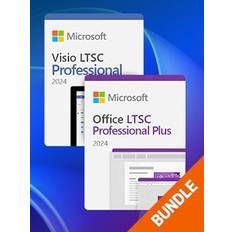 Visio 2024 Pro LTSC + Office 2024 LTSC Pro Plus Bundle (PC) - Microsoft Key - GLOBAL