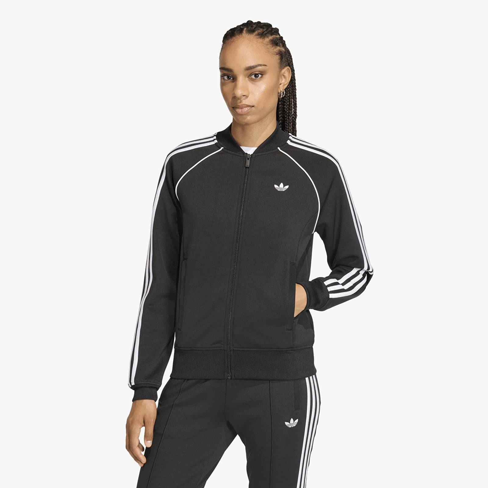 Sweatshirt adidas Sst Classic Track Top Black/ White XS - White - XS