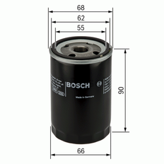 Bosch Oliefilter P7077 - 1 Stk Mercury / Yamaha