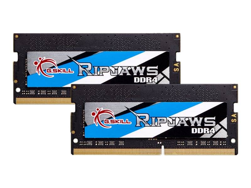 G.Skill Ripjaws DDR4 32GB kit 3200MHz CL22 Ikke-ECC SO-DIMM 260-PIN --> I lager, forväntat leveransdatum hos dig 27-03-2026