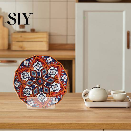 Staffli Set 6-pack Akryl Bokställ Genomskinligt Säkert Triangulärt Stöd Multifunktionell Transparent Displayhållare Hållbar transparent