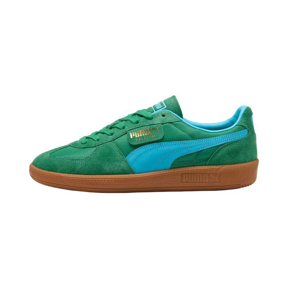 PUMA Palermo Vintage Update 401364-01 Arkivgrön/Ljus Akva Unisex Retro Terrace Sneakers cm blue