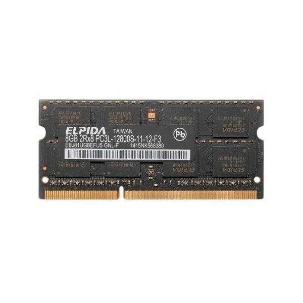ELPIDA 8 GB RAM - PC3L-12800S-11-12-F3
