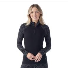 Smartwool Women's Classic Thermal Merino Base Layer TOP black digi snow