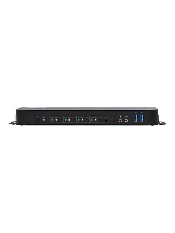 Eaton series HDMI USB KVM Switch 4-Port 4K 60Hz HDR HDCP 2.2 IR USB Sharing