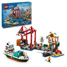 LEGO City Hafen mit Frachtschiff 60422