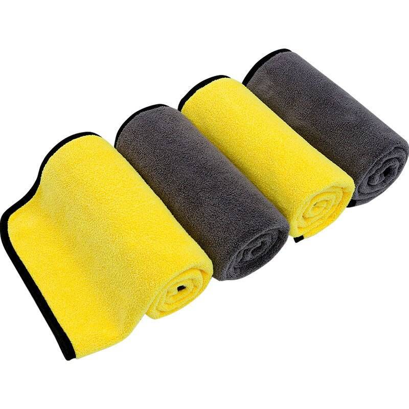 Hög tjocklek absorberande handduk husdjur hund katt torr superabsorberande fiber artefakt ger snabbtorkande med en badhandduk - L -140 x 70cm