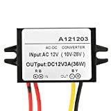 Tbest 12 V ström likriktare, AC/DC-omvandlare, 100 W motor omvormer, 24 V till 5 V Converter
