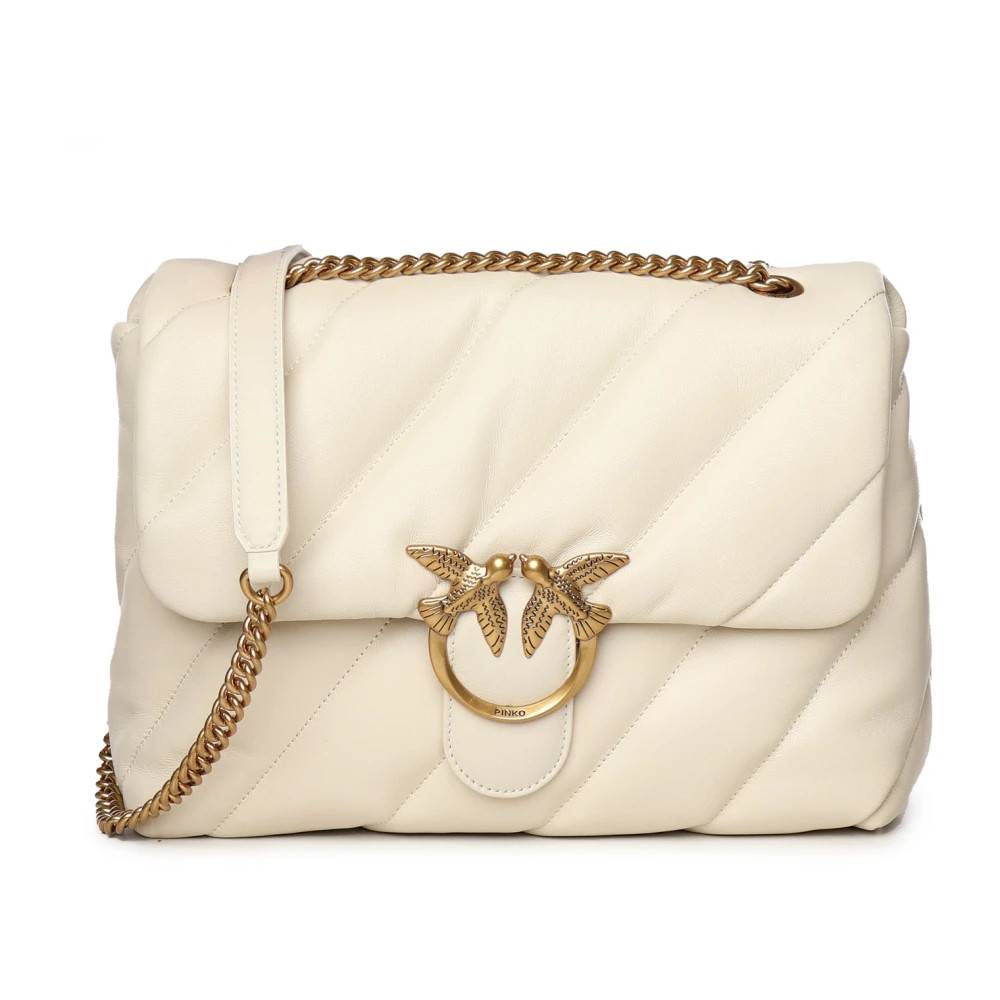 Pinko - Love Big Puff Väskor - Dam - ONE Size - Läder