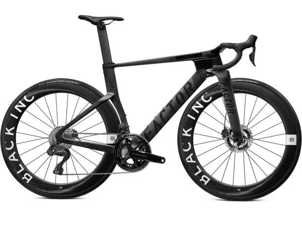 Factor One komplet Ultegra Onyx Black - Cykelstørrelse 58 cm