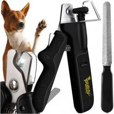 Kloklippare med Lampa / Nagelklippare för Hund & Katt