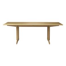 C64 Shaker Dining Table Oak/Nature - 220 cm