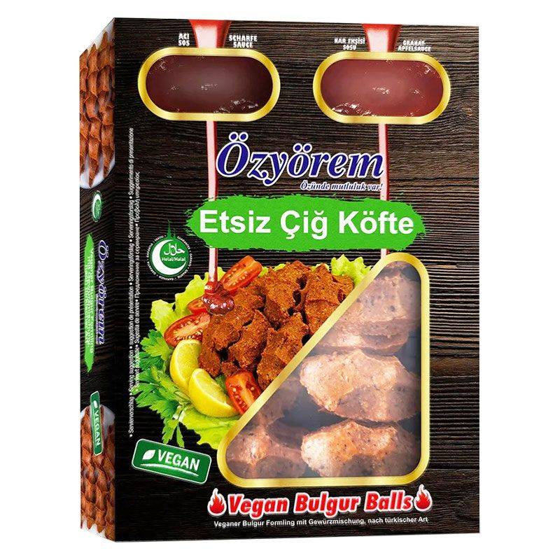 Cig köfte - Turkiska bulgurbiffar - stark