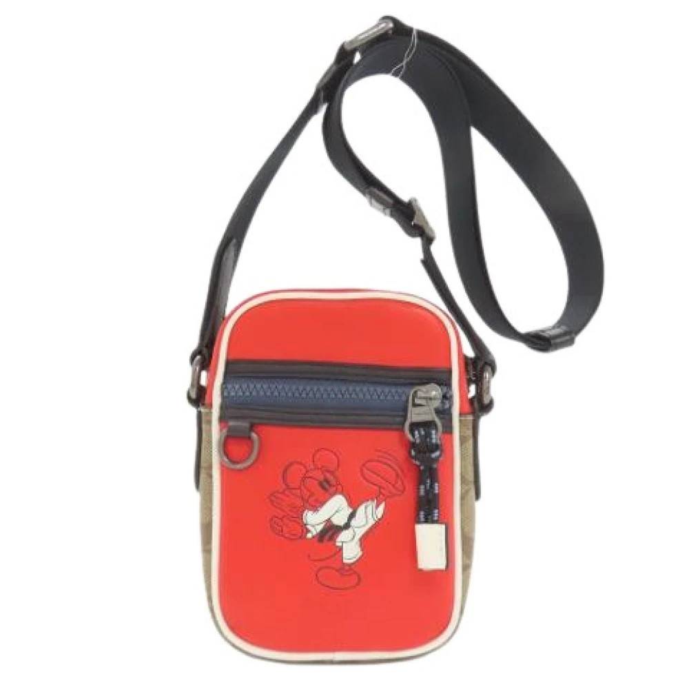 Coach Pre-owned - Pre-owned Läder Axelremsväska Vintage - Dam - ONE Size - Läder