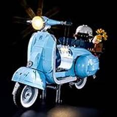 BRIKSMAX LED-ljussats för Lego Vespa 125 - Kompatibel med Lego 10298 standardblockmodell - inkluderar inte Lego-setet