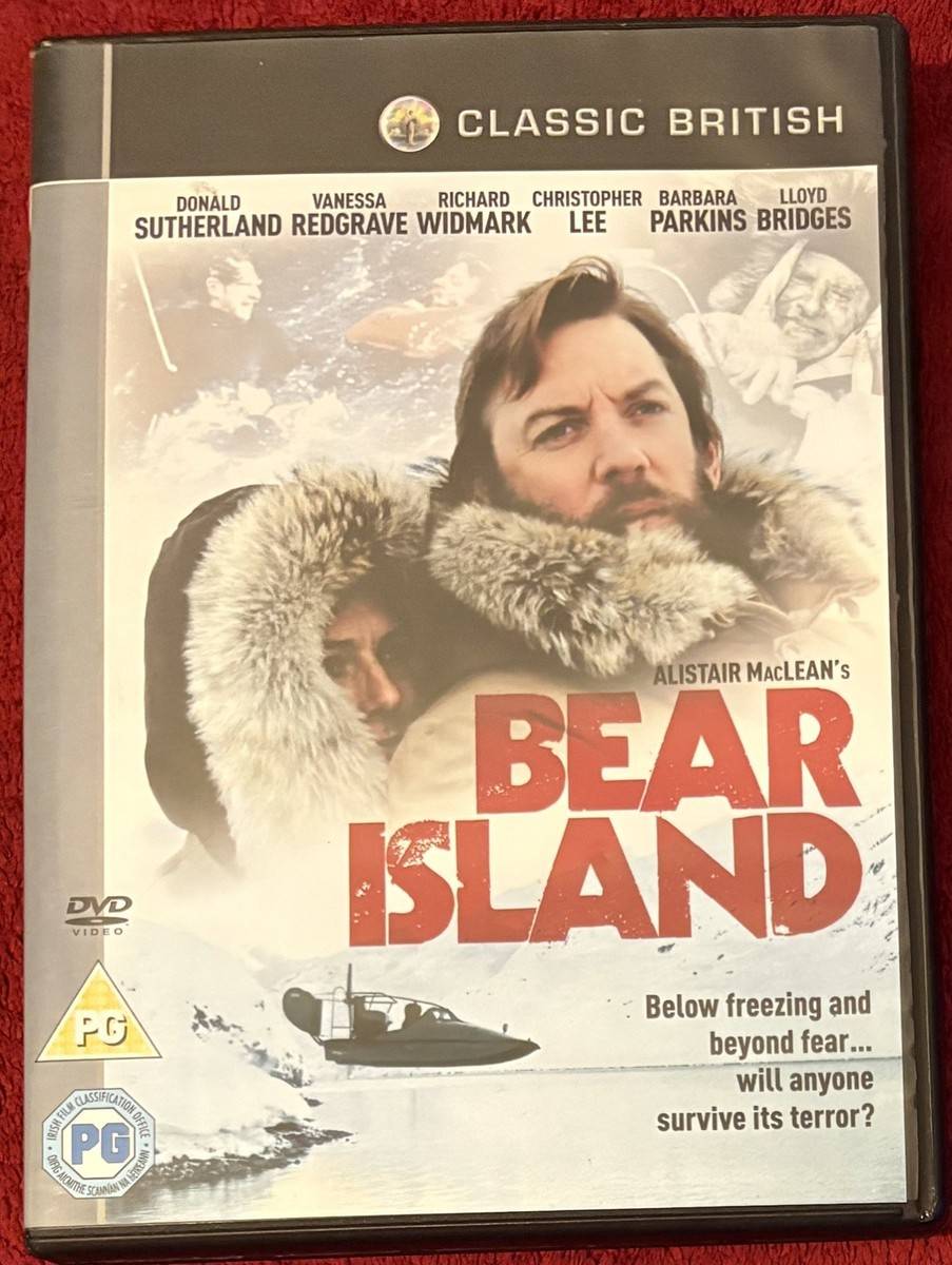 Bear Island Donald Sutherland i film baseret på Alistair MacLean bog DVD (1979)