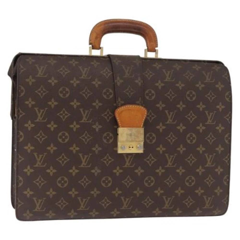 Louis Vuitton Vintage Pre-owned Canvas Håndtaske - Vintage - Dame - Brun - ONE SIZE -