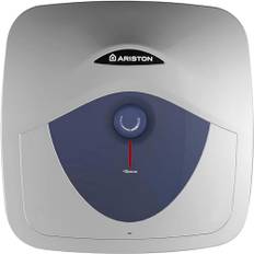 Ariston Blu Evo RS elektrisk varmvattenberedare under diskbänken 10 liter, XXS laddningsprofil, effekt 2 000 W. Kompakt, lätt att använda. Designad och tillverkad för installation i Frankrike