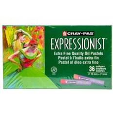 Sakura oil pastel cray-pas expressionist extra fine oil pastels xlp 12/16/25/36/50 färger mjuk pastellpinne för artist - 36 färger