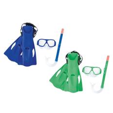 Freestyle Snorkel dykkersæt maske + snorkel + finner Bestway 25019 blå