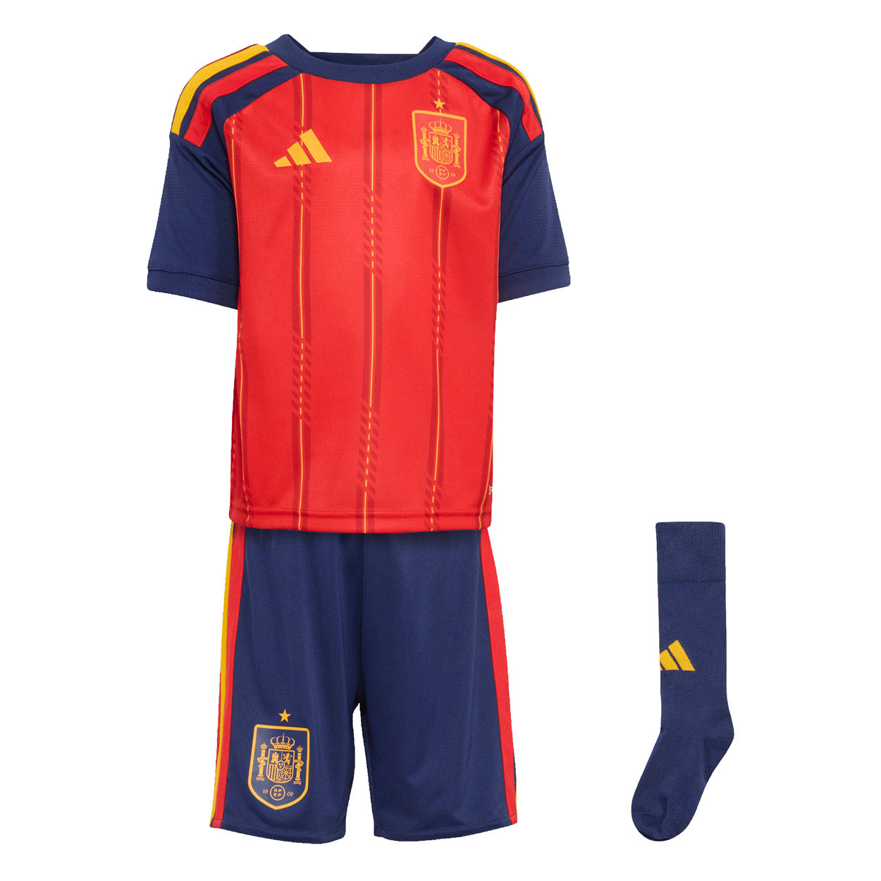 Adidas - Spanien 26/27 Baby Hjemmebanesæt - 92  - Rød