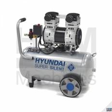 Oljefri Kompressor HYUNDAI 235-50 OF , Tystgående endast 60dBa - 50 liters tank