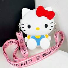 Sanlio Hello Kitty Cute Cartoon Ladies Shoulder Bag, Suitable For Ladies, Female College Students, Female High School Students, Female Junior High Sch - Multicolor