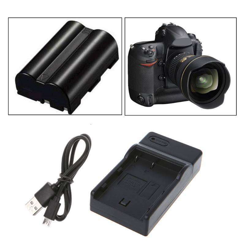 Batteriladdare för Nikon EN-EL3E EN-EL3 D100/100SLR/D50/D70/D70S/D200/D80/D90