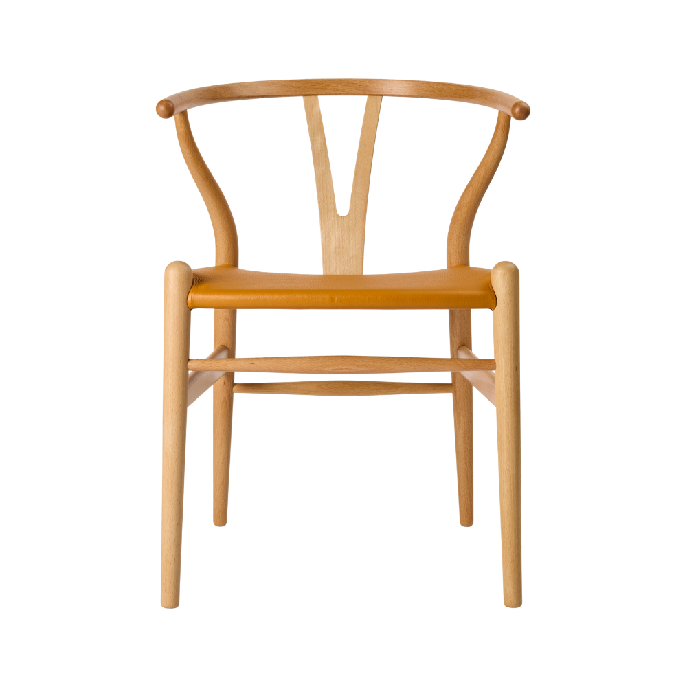 Wegner | CH24P Y-stol | Læder | Carl Hansen & Søn