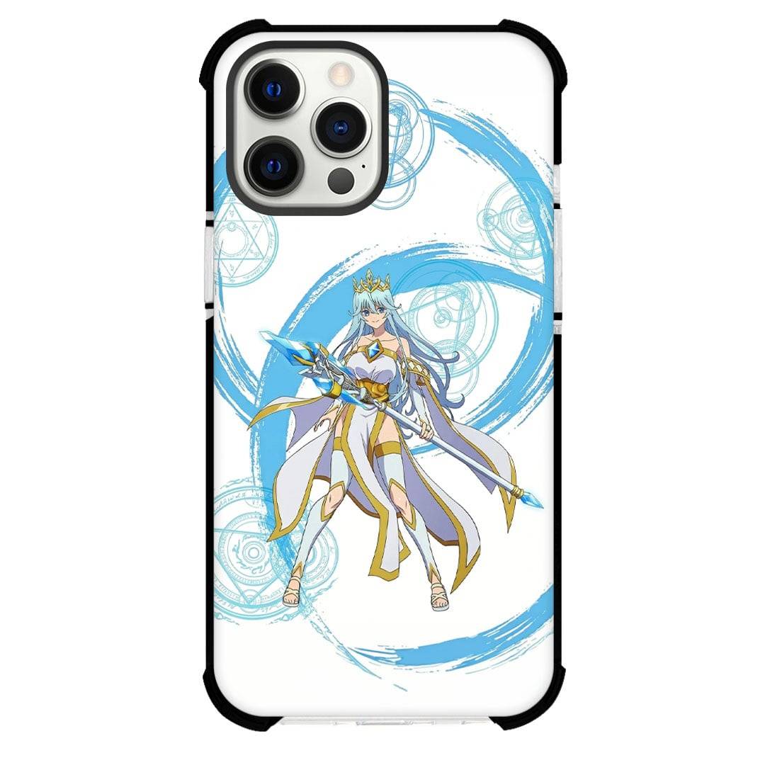 Wistoria Wand And Sword Elfaria Albis Serfort Phone Case For iPhone Samsung Galaxy Pixel OnePlus Vivo Xiaomi Asus Sony Motorola Nokia - Elfaria Albis Serfort Ice Queen Staff Magic Art Poster.