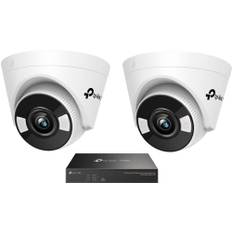 Tp-link Vigi C440 4mp Outdoor Turret Camera 2stk + 1 Vigi Nvr1004h 4-channel Poe Nvr