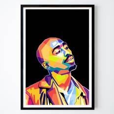 USA Poster: Tupac Shakur di Maryani .