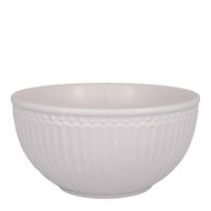 GreenGate - Everyday Alice serveringsskål 0,9 L vit