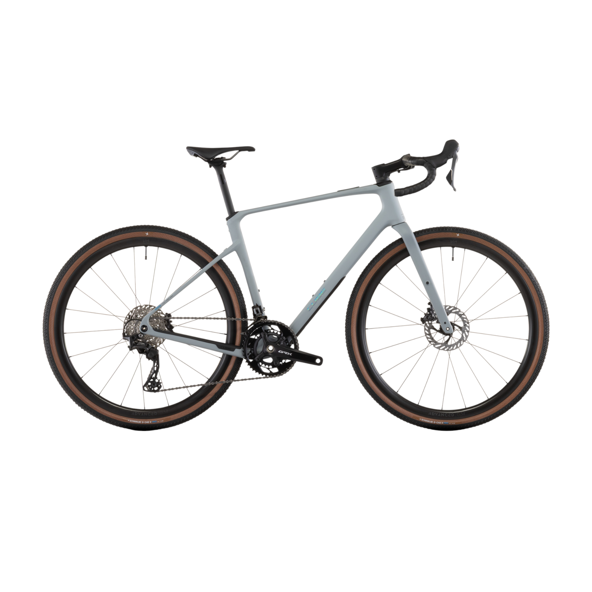 Gravel Cube Nuroad C:62 Pro, 2x12s – Grå/Blå