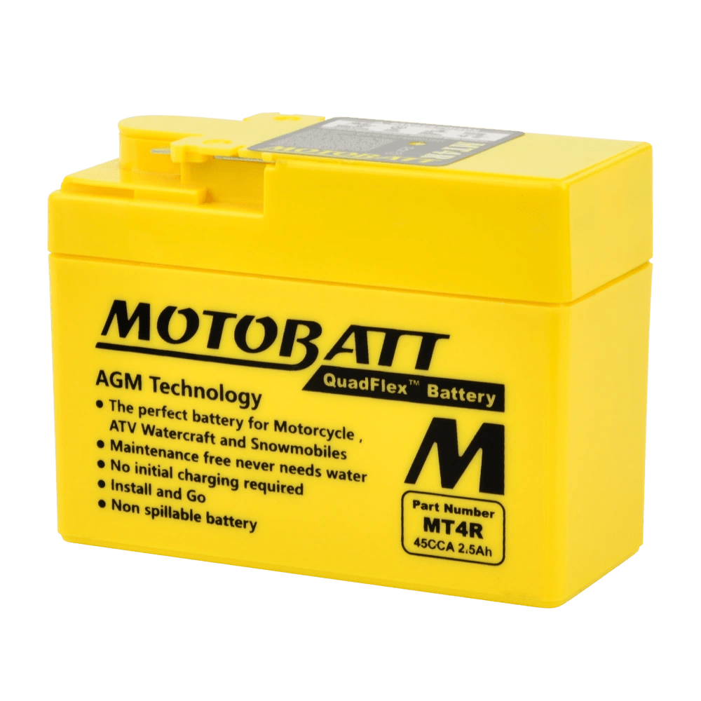 Motobatt 12V 2,5Ah 45A batteri MT4R